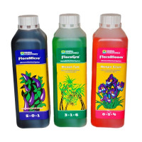 Set de îngrășăminte FloraSeries pentru apă dură 1 litru