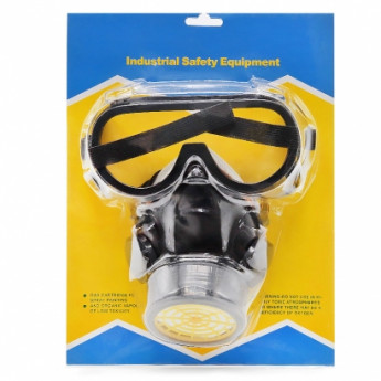 Mască de protecție cu 1 filtru + ochelari