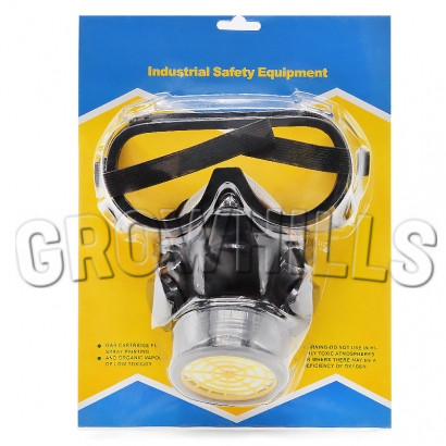 Защитная маска с 1 фильтром + очки