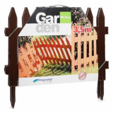 Gard decorativ clasic (maro) 3,5 m