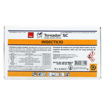 Toreador, SC (fiola) 2,5 ml (10 buc)