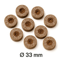 Tablete de turbă 33mm Jiffy 100 buc