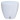 Ghiveci decorativ alb 5,8 l