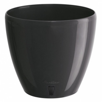 Ghiveci decorativ antracit 9 l
