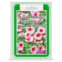 PS Петуния гибридная Grandiflora "Розовый бриллиант F1" 10 сем