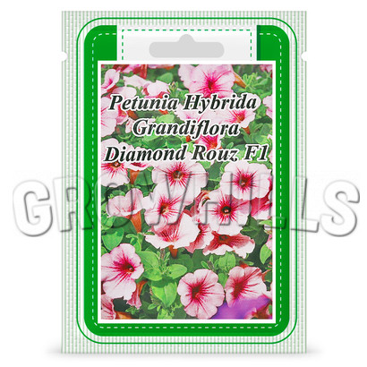 PS Петуния гибридная Grandiflora "Розовый бриллиант F1" 10 сем