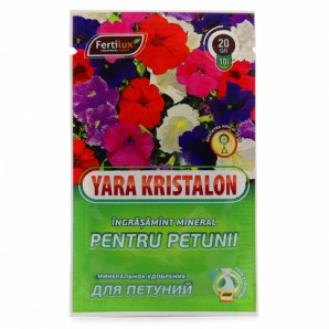 Îngrășământ mineral Yara Kristalon pentru petunii 20 g