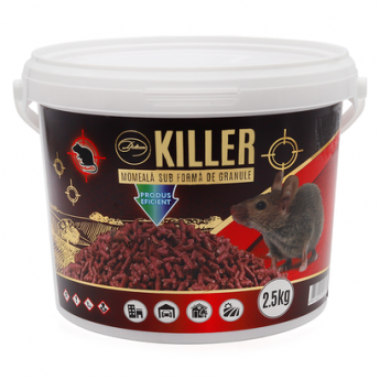 Momeală ucigașă împotriva șoarecilor și șobolanilor (granule) 2,5 kg
