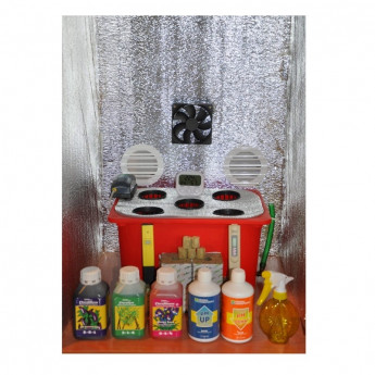 Cutie de cultură la cheie (hidroponică) DNAT Reflux 250 W /5 locuri