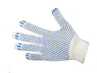 Mănuși de lucru 3 fire cu PVC (puncte) clasa 10