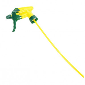 Duza de pulverizare, tub 29 cm, galben, plastic