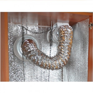  Cutie de cultură la cheie (hidroponică) DnaZ Reflux 250 W / 5 locuri