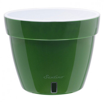 Ghiveci Asti verde-auriu-alb 15 l