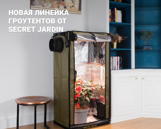 Новая линейка гроутентов от Secret Jardin